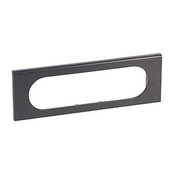 Plaque Céliane Matières 6 à 8 modules - finition Black Nickel|Legrand-LEG069036