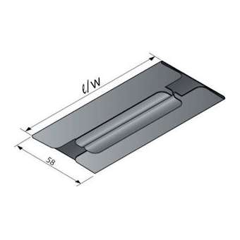 Jonction de fond de dalle FD, largeur 507, SZ|Niedax France-NDX013919