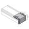Fermeture pour Goulotte GRS, 48x312, SZ