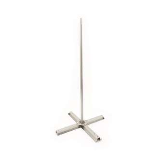 ROOF PALLET 4 plaques - mât 1 mètre + tronçon 1 mètre - D 50 x 1,5 mm- Zinc ble|Erard-EAD802613