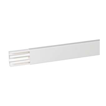 Moulure DLPlus 60x20mm 3 compartiments longueur 2,1m - blanc|Legrand-LEG030114
