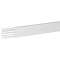 Moulure DLPlus 60x20mm 3 compartiments longueur 2,1m - blanc