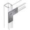Equerre plate 3 trous, série STRUT 41, GC|Niedax France-NDX678021