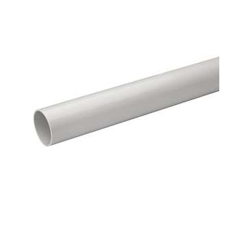 Mureva Tube - conduit rigide non tulipé PVC gris - D40mm/3m - au mètre linéaire|Schneider Electric-SCHIMT50340