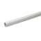 Mureva Tube - conduit rigide non tulipé PVC gris - D32mm/2m - au mètre linéaire