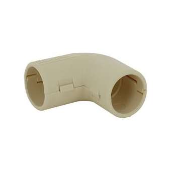 Coude équerre 90DEG IP40 - D16mm - sable RAL1015|Legrand-LEG06222
