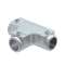 T de contrôle pour tube acier SKT50W ALU