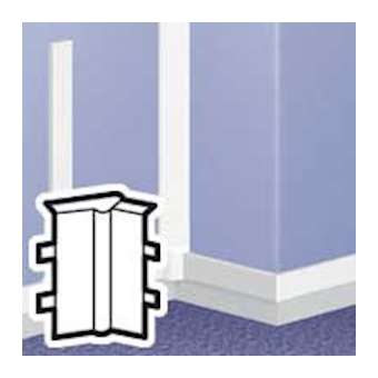 Angle intérieur variable pour moulure DLPlus 75x20mm - blanc|Legrand-LEG030301