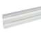 Goulotte Logix 45-160x50-2 compartiment-Livré sans couvercle-PVC Alumnic RAL9006|Planet wattohm-PLW68335