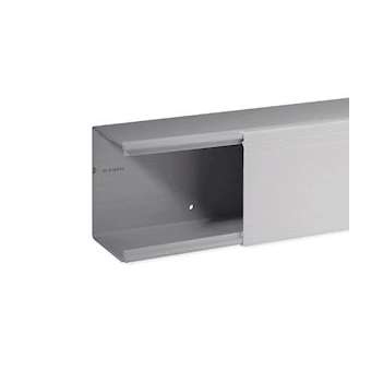 Goulotte de distribution non cloisonnable TA-E 100x80 1 compartiment grise|Iboco-IBOB01841