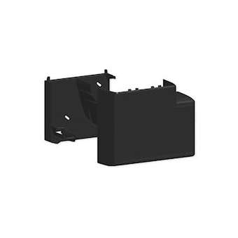 Angle plat avec fond pour TerCia TA-C45 164x55 noir|Iboco-IBOB45146