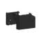 Angle plat avec fond pour TerCia TA-C45 164x55 noir|Iboco-IBOB45146