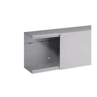 Goulotte de distribution non cloisonnable TA-E 120x80 1 compartiment grise|Iboco-IBOB01843