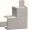 Angle plat lifea pour LF40040 RAL 7030 gris|Hager-HAGM58057030