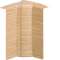 Angle intérieur pour plinthe SL15100 chêne|Hager-HAGSL151004D5