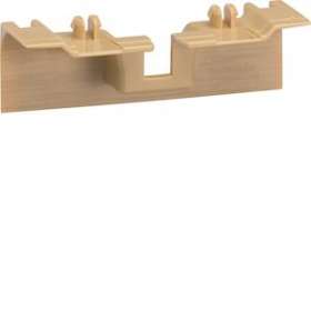 Pièce recouvrement support d'appareillage pour plinthe SL15100 chêne|Hager-HAGSL15100AFD5