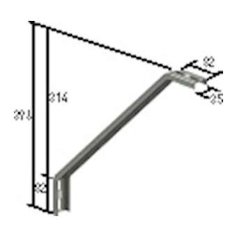 Jambe de force JFL1 GS|Legrand Cable Management-CAF522330
