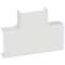 Dérivation en T pour moulure DLPlus 40x12,5mm ou 40x16mm - blanc