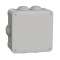 Mureva Box, boite de dérivation IP55 + embouts + bornier 105x105x55, gris