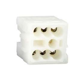 Mureva Box - bornier sans vis 6x2,5mm² (mini 1,5mm²) - associables entre eux|Schneider Electric-SCHWDE0000010