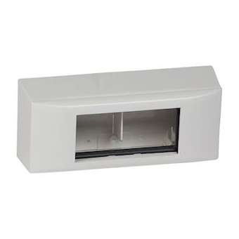 Cadre Mosaic 4 modules pour toutes moulures DLPlus - blanc|Legrand-LEG031613