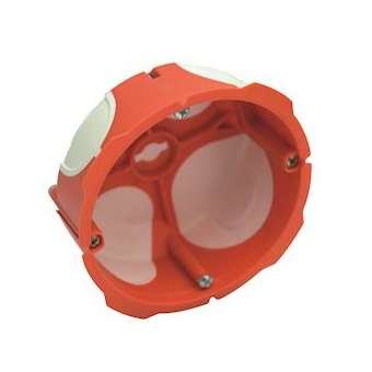 Boite d'encastrement multimateriaux BBC CAPRITHERM 32A 1 Poste 40mm D86mm|Eaton Capri-CAP713032