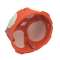 Boite d'encastrement multimateriaux BBC CAPRITHERM 32A 1 Poste 40mm D86mm