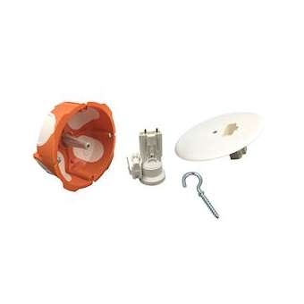 Pot de centre DCL multimateriaux BBC CAPRITHERM 32A avec douille et fiche|Eaton Capri-CAP713562