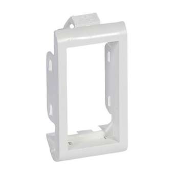 Support de plaque étroit pour paroi mince Batibox 1 module - blanc|Legrand-LEG080290