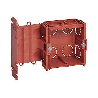 Boîte Batibox maçonnerie pour fixation sur chambranle - profondeur 40mm|Legrand-LEG080170
