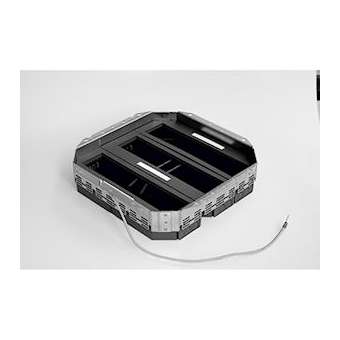 Boîte de sol Logix 24 modules haute résistance - Sortie de câble centrale - IP66|Planet wattohm-PLW28156