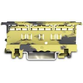 Adaptateur de fixation pour série 221 4mm² gris jaune|Wago contact-WAG221-500-000-053