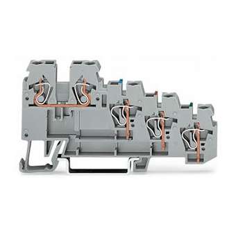 Borne pour capteur 4C / Gris|Wago contact-WAG270-570