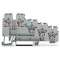 Borne pour capteur 4C / Gris