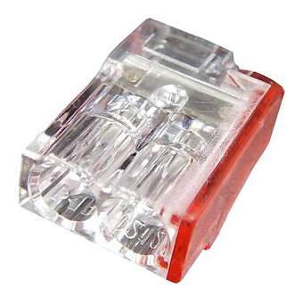 5000 Bornes de connexion SLIM 2 entrées pour fils rigides 0,5 à 2,5mm2 24A-450V|Eaton Capri-CAP307502