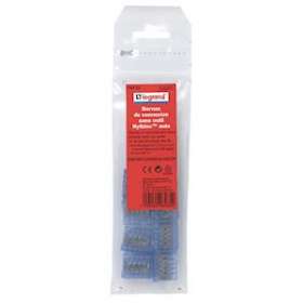 Borne de connexion Nylbloc auto pour fils rigides - 9 bornes bleues pour 5 fils|Legrand-LEG098485