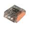 5000 Bornes de connexion STAND 3 entrées pour fils rigides 0,5 à 2,5mm2 24A-450V
