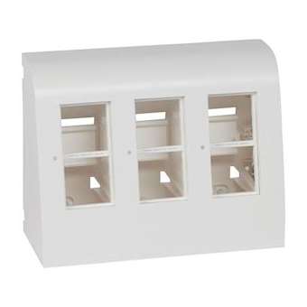 Plot de sol 3x4 modules à équiper dimensions 217x167x90mm|Legrand-LEG031749