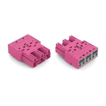 Connecteur 3 pôles, rose|Wago contact-WAG770-293-082-000