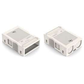 Boîtier de décharge de traction 3 pôles diamètre du câble 8-12 mm / Blanc|Wago contact-WAG770-513