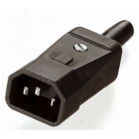 Connecteur mâle CEE 65DEGc|Ebenoïd-EBE33705