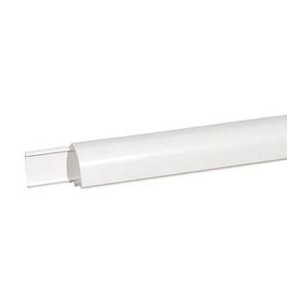 Plinthe DLP 140x35mm 2 compartiments 2 couvercles longueur 2m - blanc|Legrand-LEG033700
