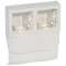 Cadre Appareillage saillie 2 postes pose long plinthes DLPlus épaisseur 20mm|Legrand-LEG031451