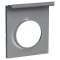 Odace Styl Pratic - plaque support téléphone mobile - 1 poste - Alu