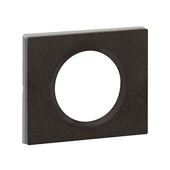 Plaque Céliane Matières 1 poste - finition Ardoise|Legrand-LEG069371