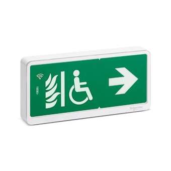 Exiway Light link - bloc de secours SATI - DBR - IP42 - connecté|Schneider Electric-SCHOVA59132