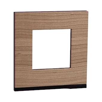 Unica Pure - plaque de finition - Chêne liseré Anthracite - 1 poste|Schneider Electric-SCHNU600284