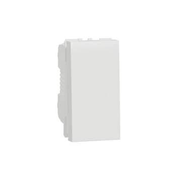 Unica - va-et-vient - 16A - bornier à vis - 1 mod - Blanc - méca seul|Schneider Electric-SCHNU316318