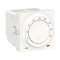 Unica - thermostat pour plancher chauffant - 10A - Blanc - méca seul|Schneider Electric-SCHNU350318