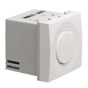 Systo variateur rotatif économique 2 modules Blanc|Hager-HAGWS060